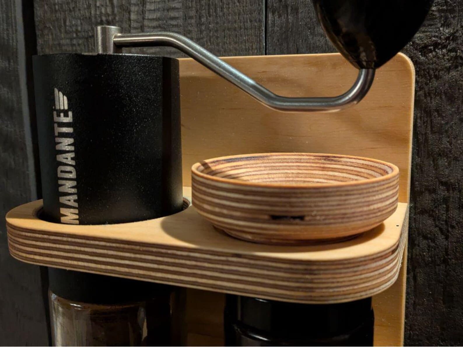 Wandhalterung montiert