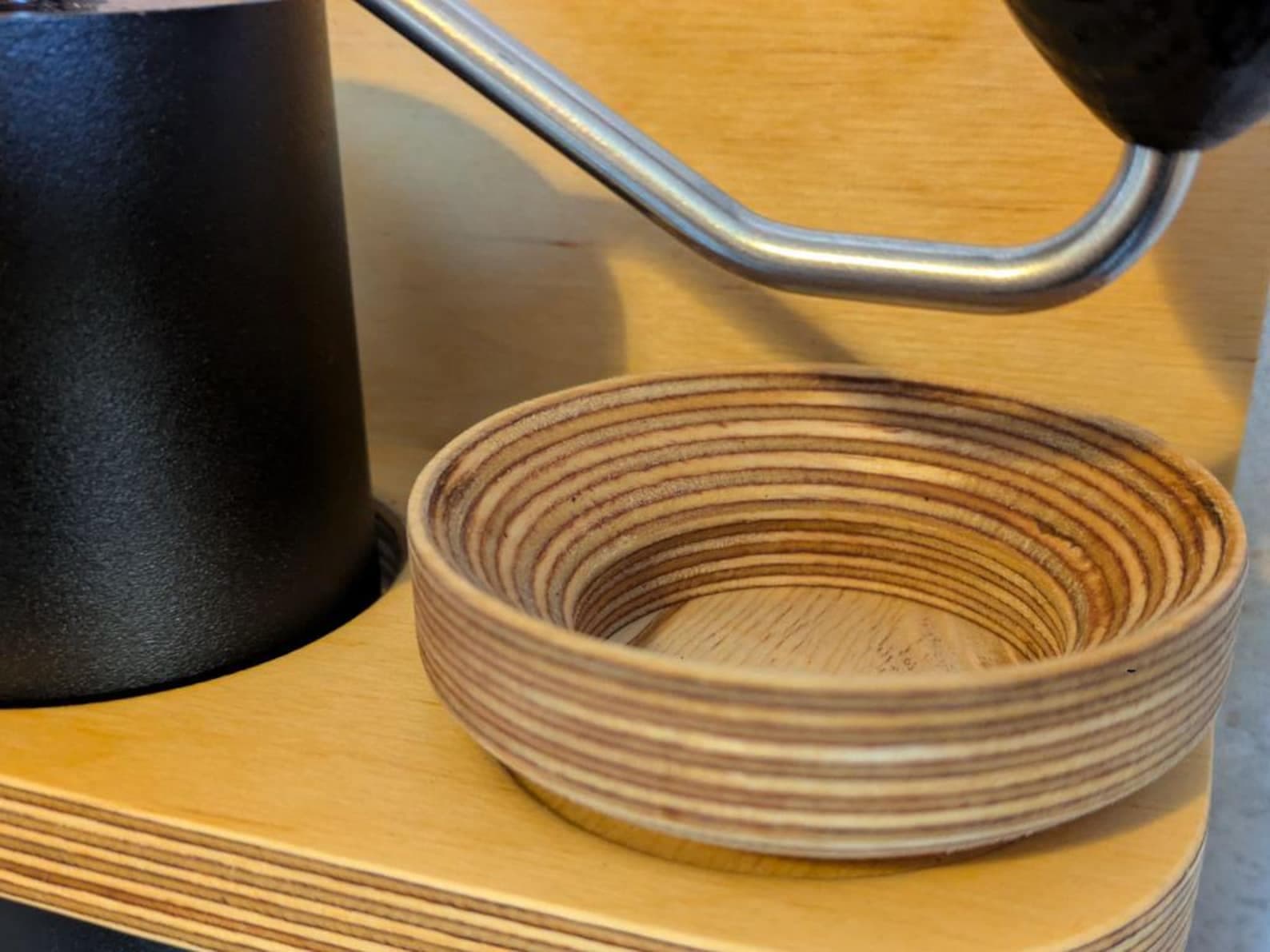 Wandhalterung Trichter Detail