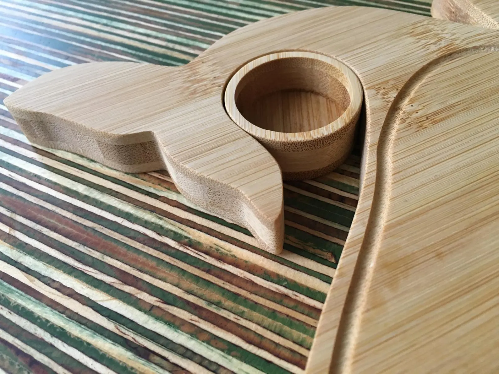 Brett-Wal Seitenansicht