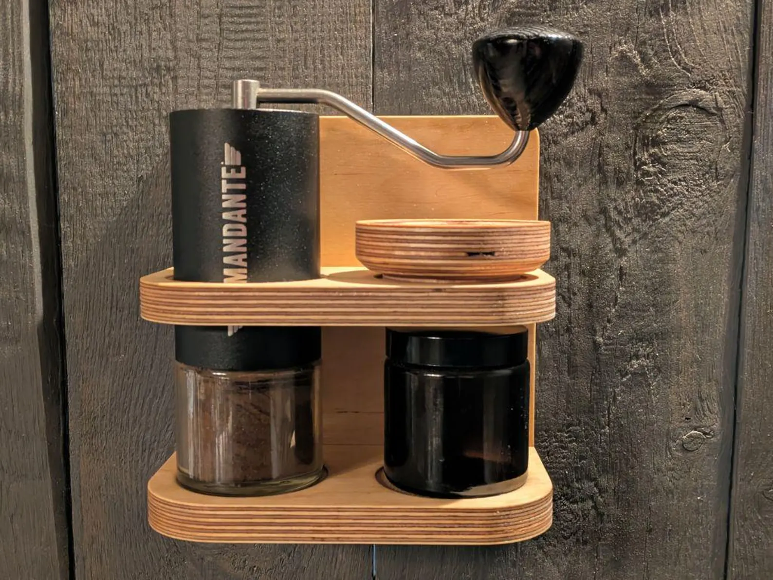 Wandhalterung für Comandante Kaffeemühle